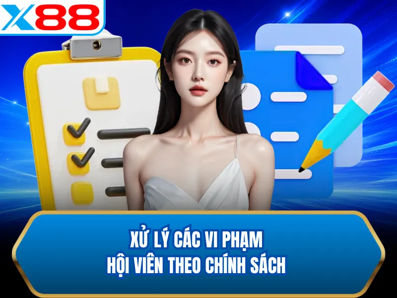 Xử lý các vi phạm hội viên theo chính sách Xử lý các vi phạm hội viên theo chính sách